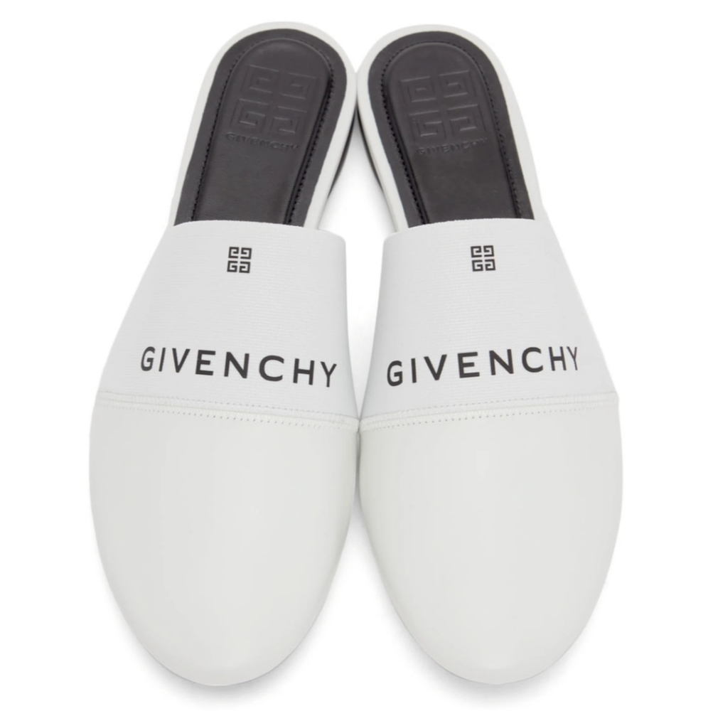 Givenchy Bedford Leather Mule White Size 36